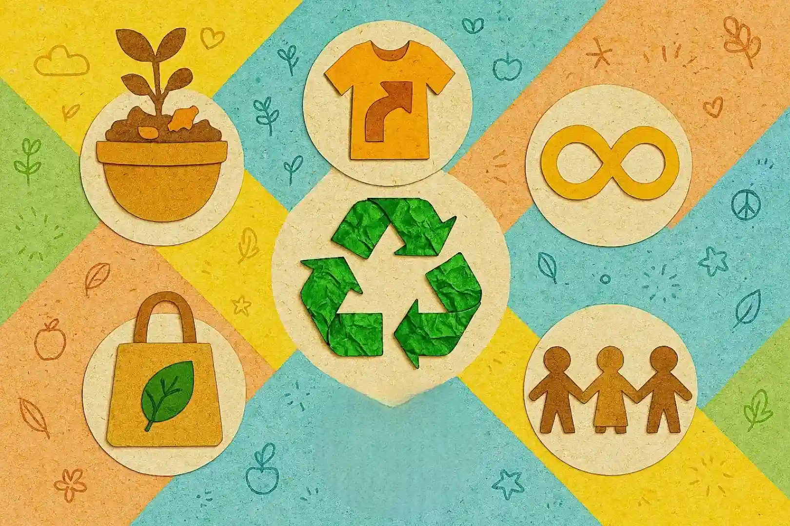 
      What are five habits we can adopt to reduce waste and promote recycling?
    